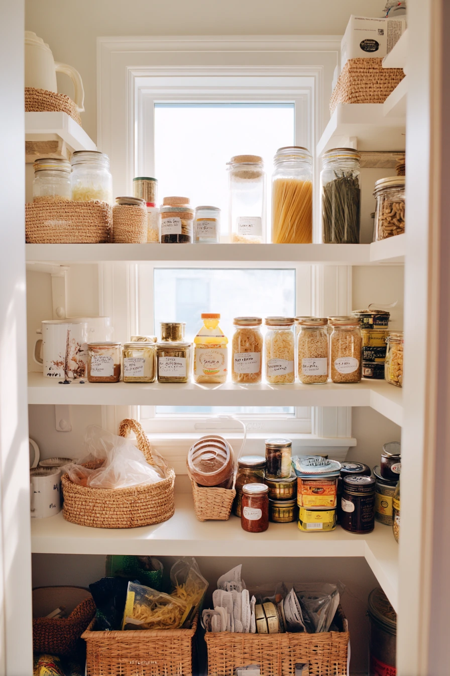 Budget Rental Pantry Makeover