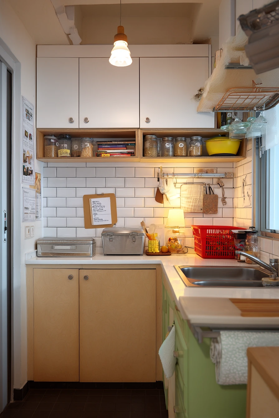 Budget-Friendly Parallel Kitchen with Smart Storage