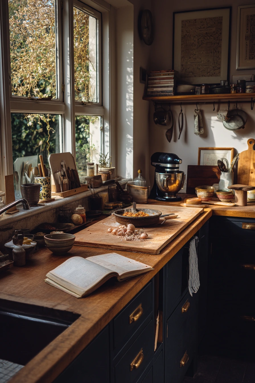 Parallel Kitchen for a Cooking-Loving Home Chef