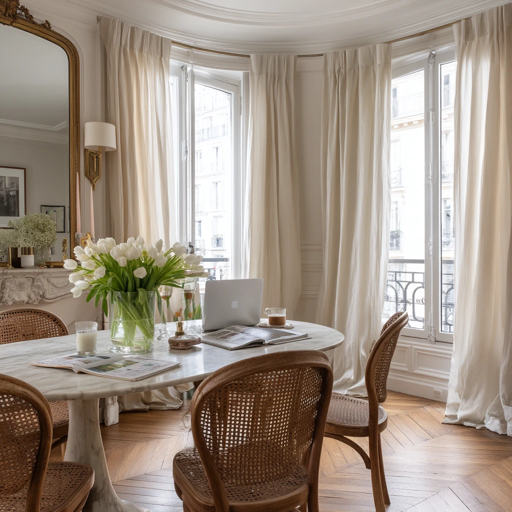 1. Sunlit Haussmann Breakfast Nook