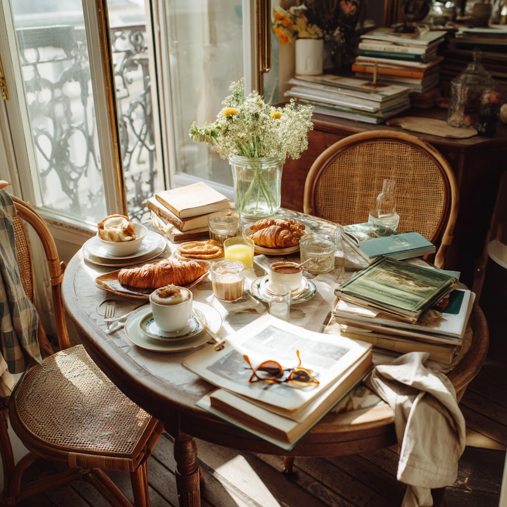 8. Weekend Brunch Hosting Scene