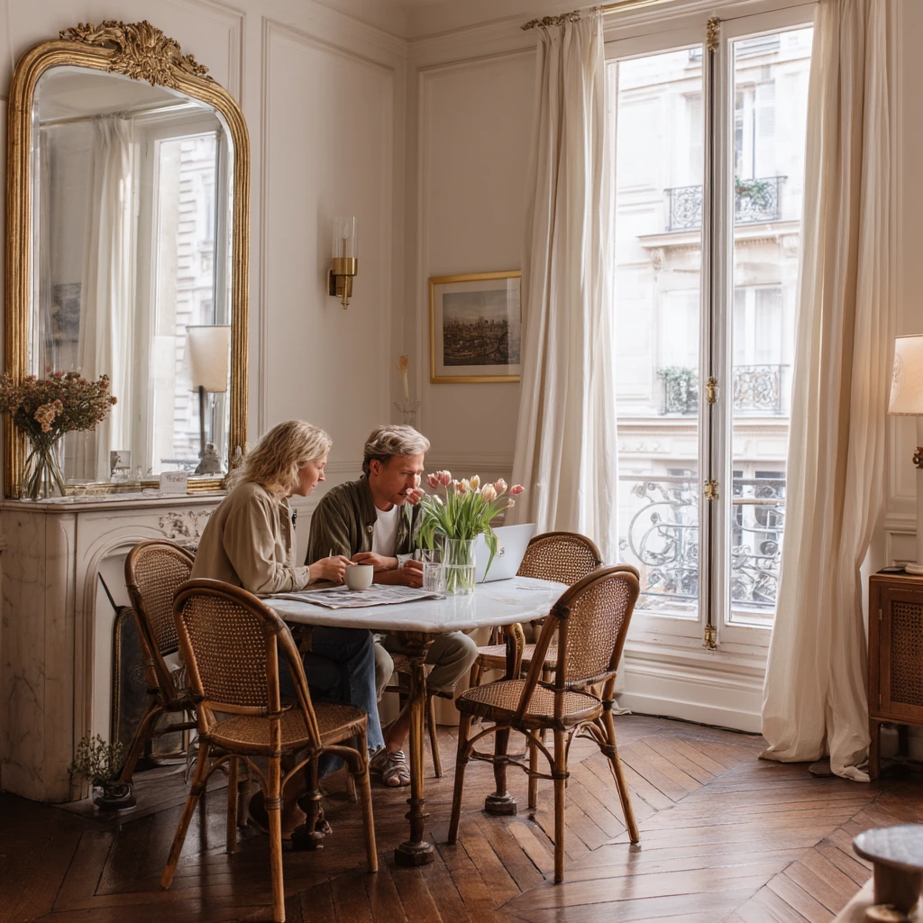 1. Sunlit Haussmann Breakfast Nook