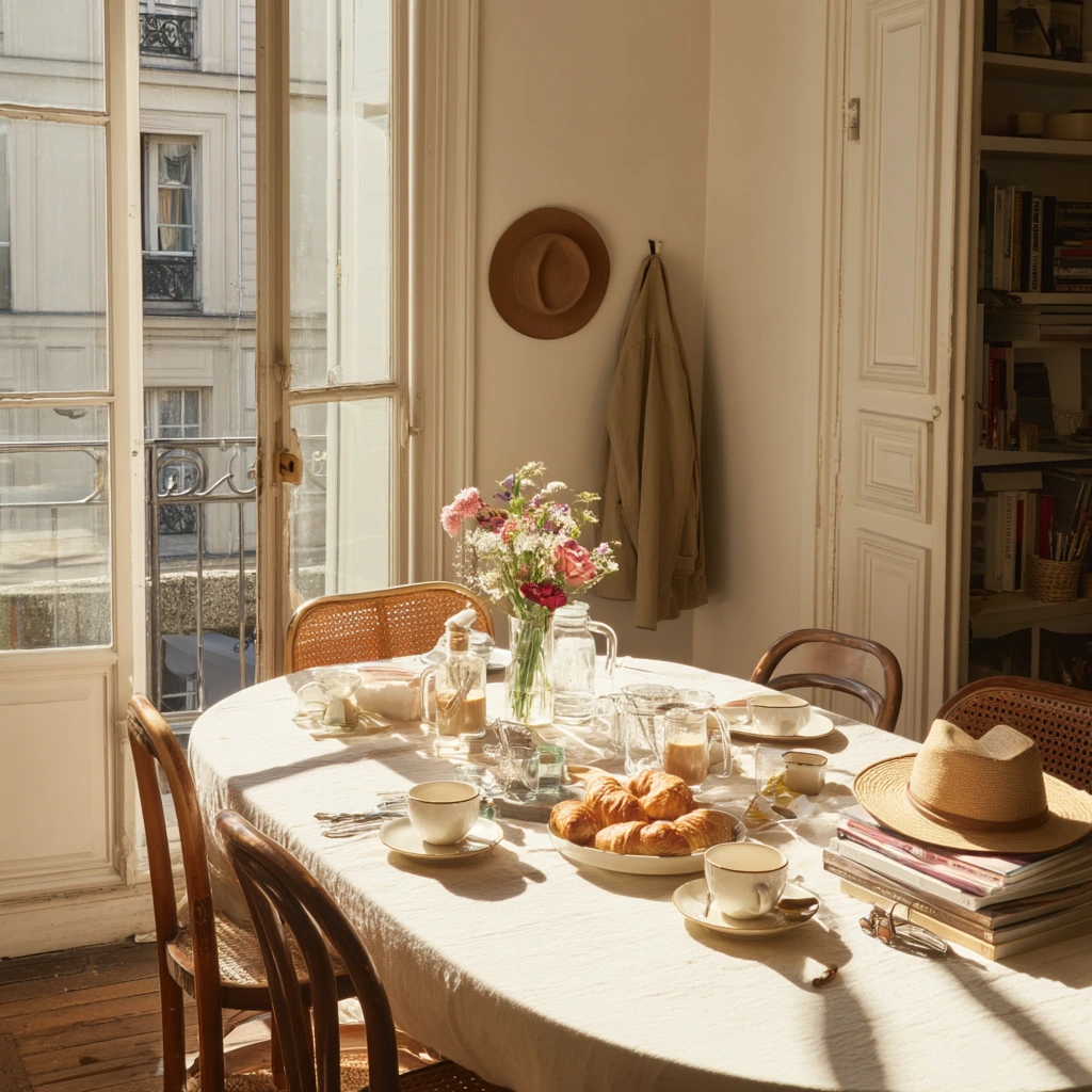 8. Weekend Brunch Hosting Scene