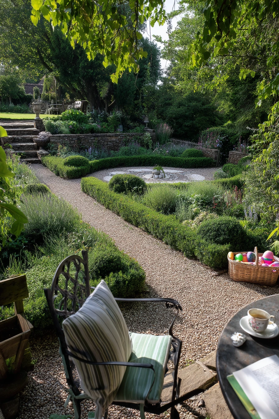 Family-Friendly Parterre with Playful Edges