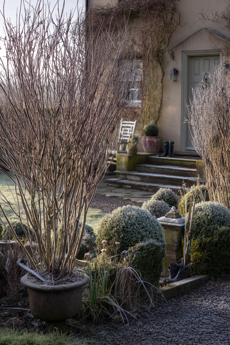 Late-Winter Parterre with Structure
