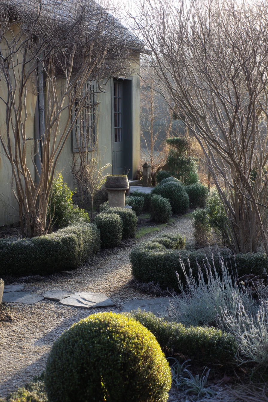Late-Winter Parterre with Structure