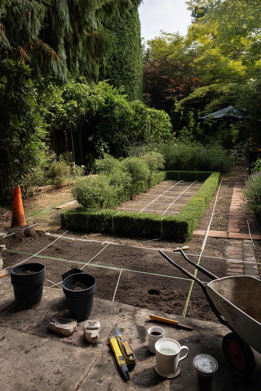 DIY Weekend Parterre Makeover