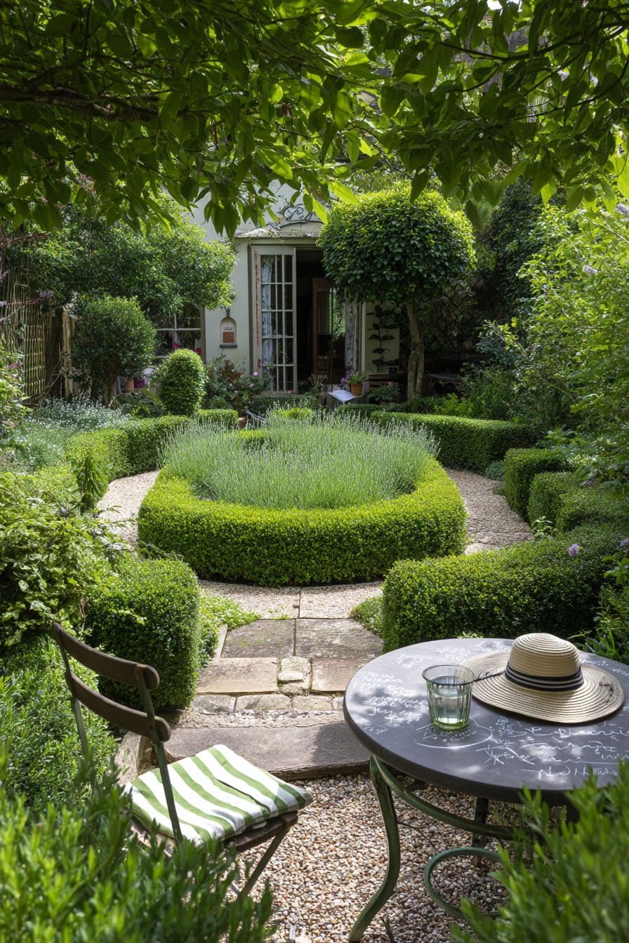Family-Friendly Parterre with Playful Edges