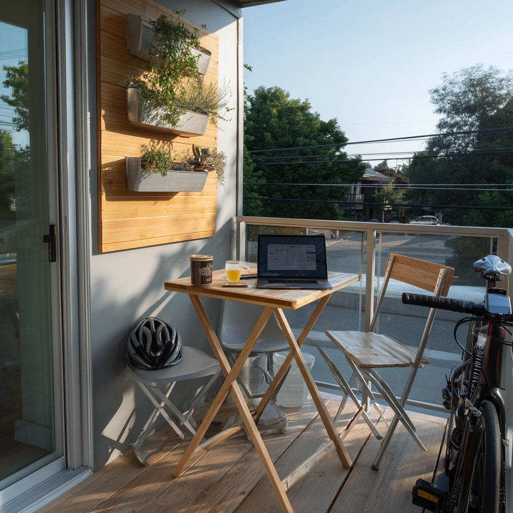 Small-Space Deck for Apartment Living
