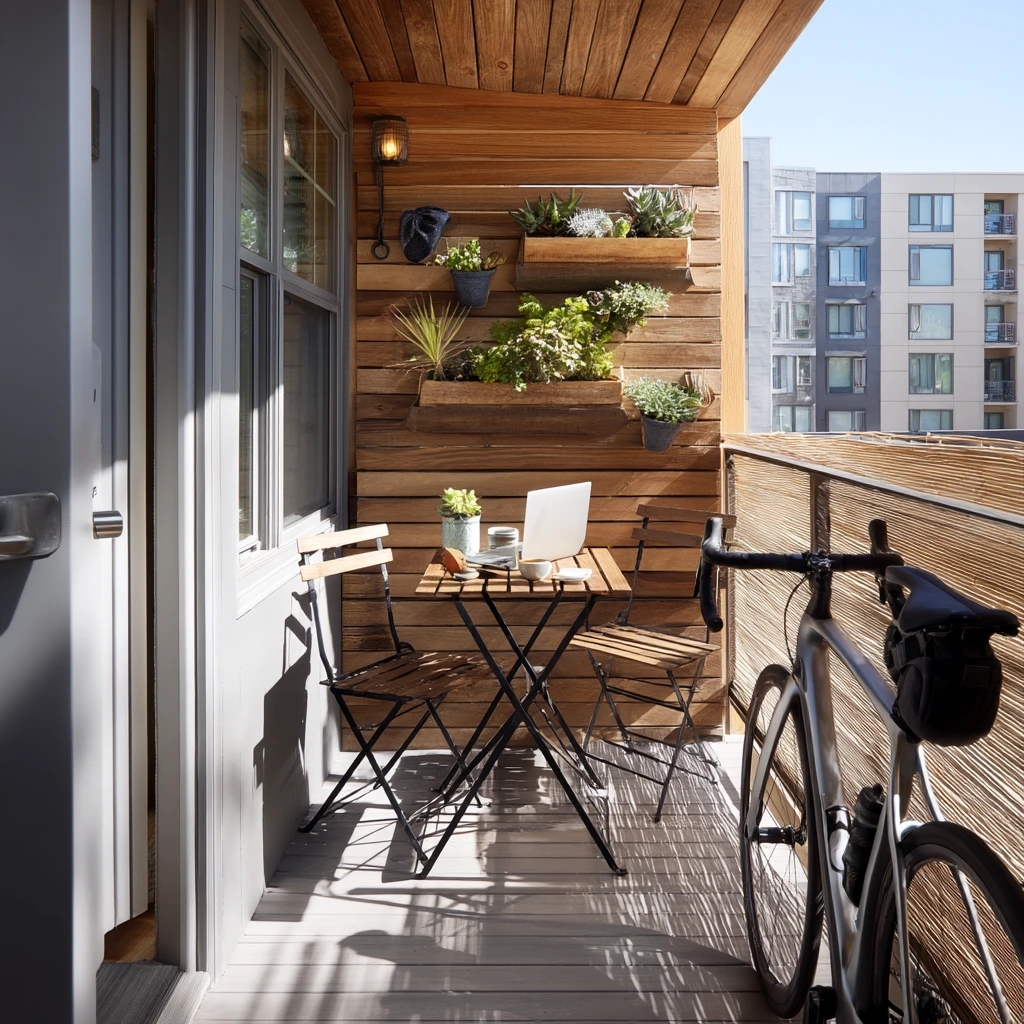 Small-Space Deck for Apartment Living