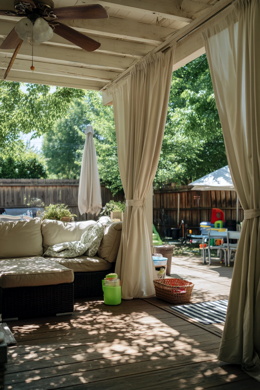 3. Family Patio Curtains for Shade and Shade-Play
