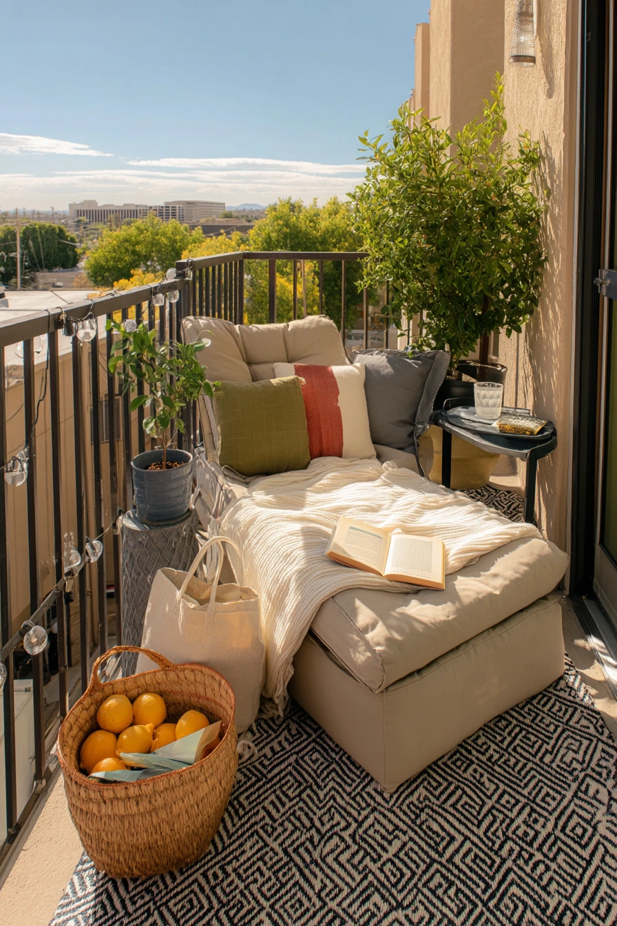 Renter-Friendly Deck Makeover with Portable Pieces