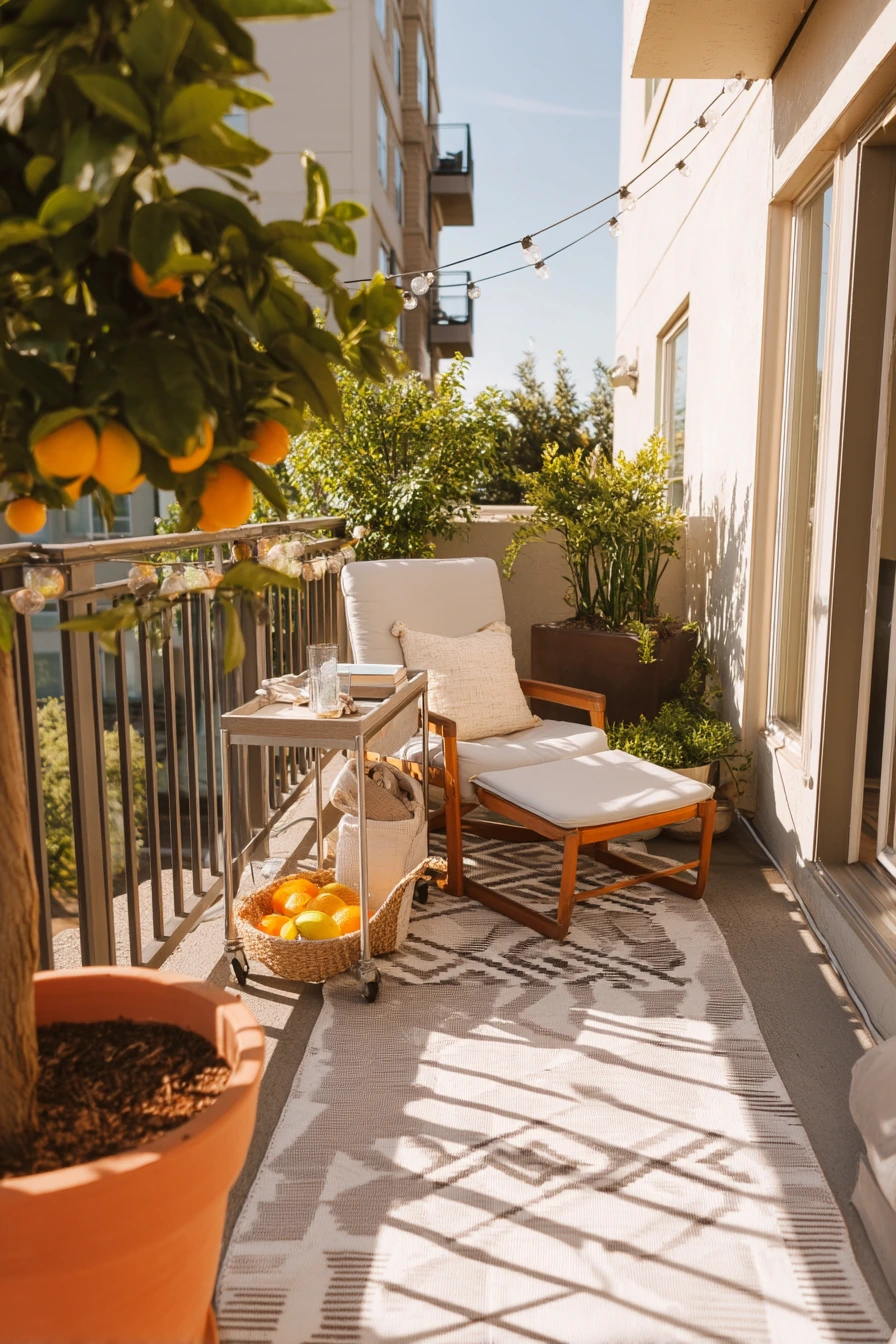 Renter-Friendly Deck Makeover with Portable Pieces