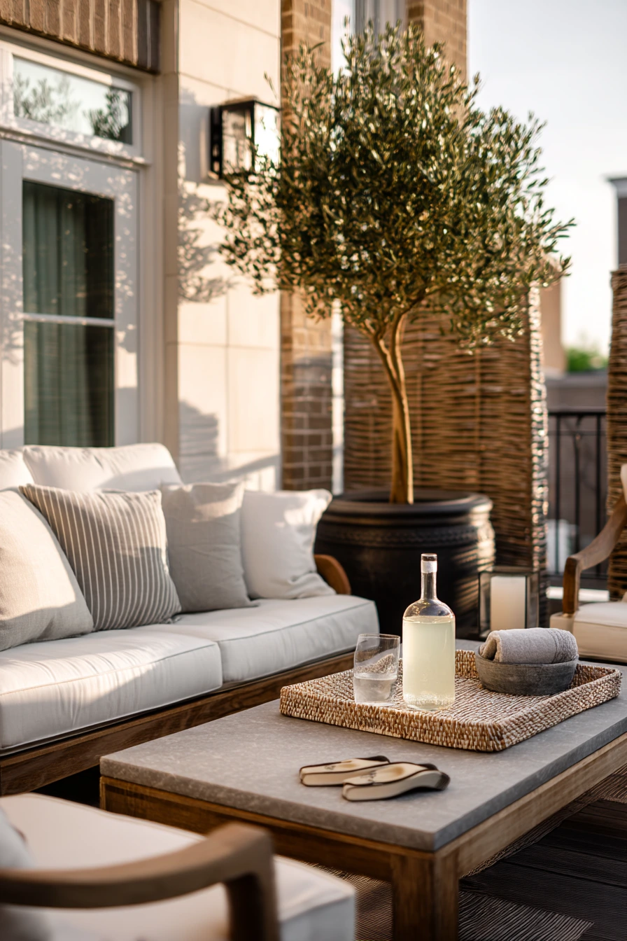 Compact Luxury Deck with Spa-Like Calm
