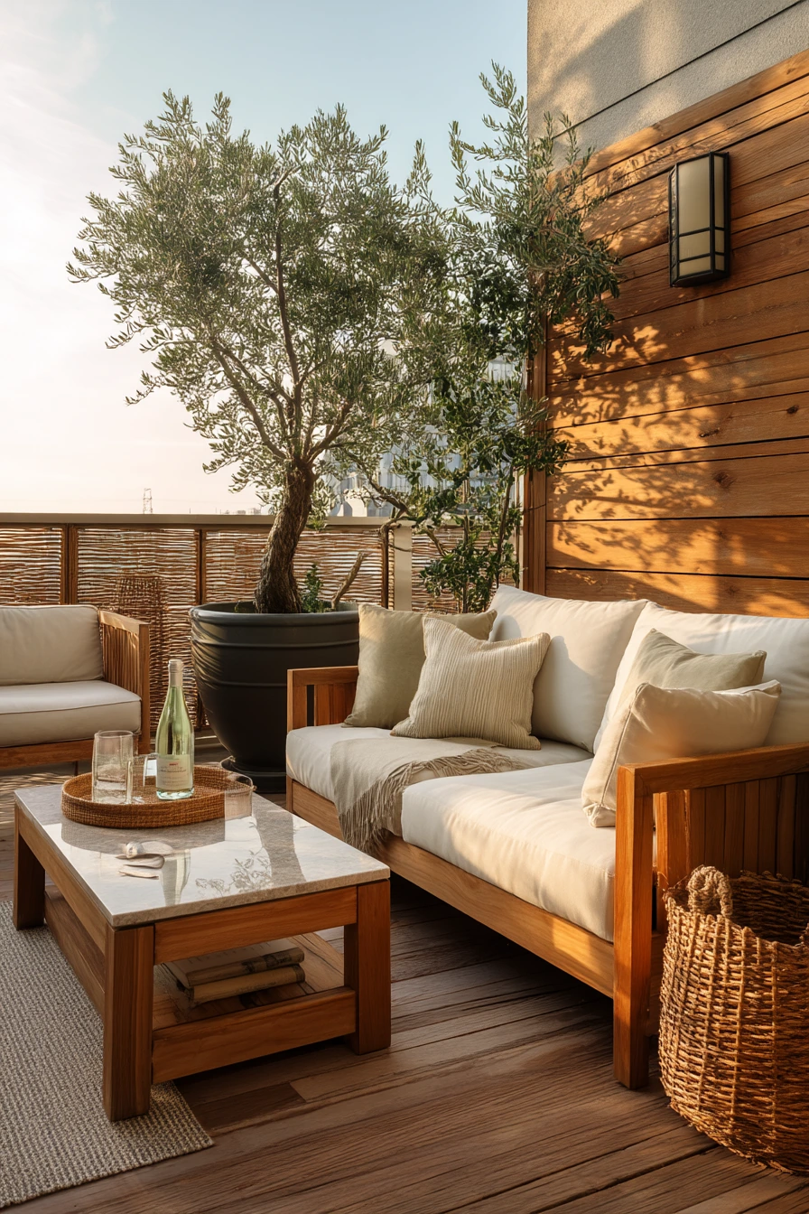 Compact Luxury Deck with Spa-Like Calm