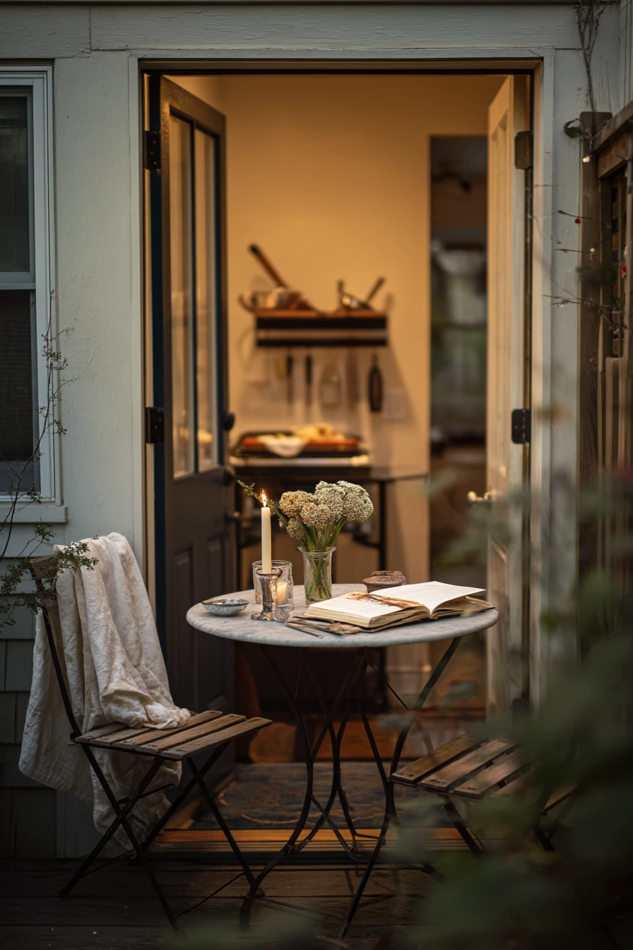 Dinner for Two Outside