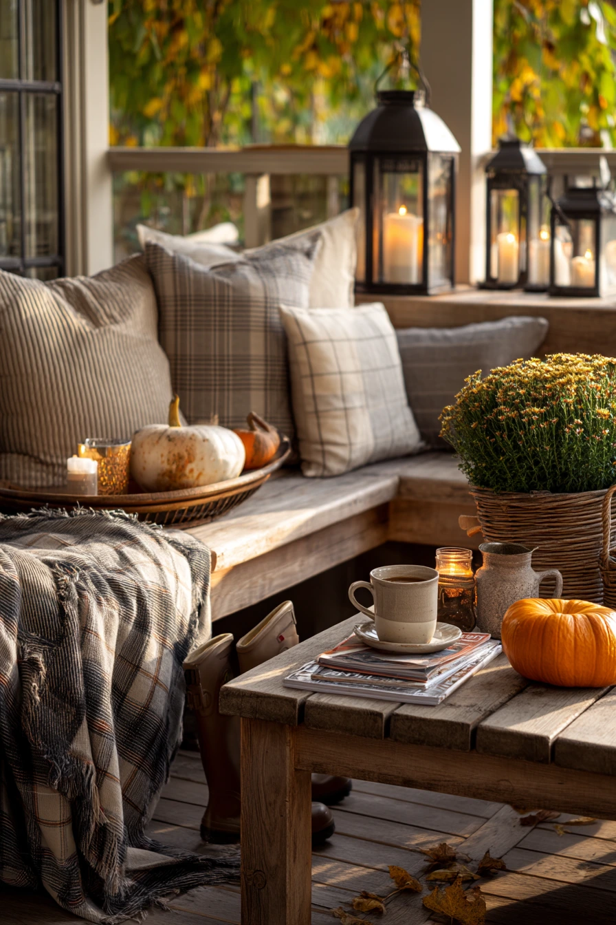 Cozy Fall Patio Layers