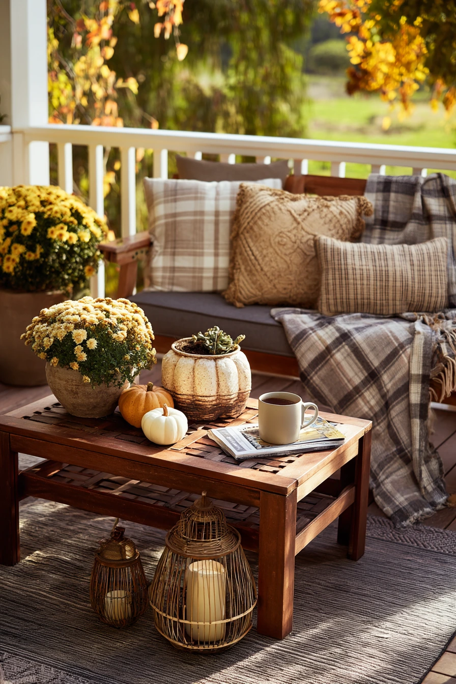 Cozy Fall Patio Layers
