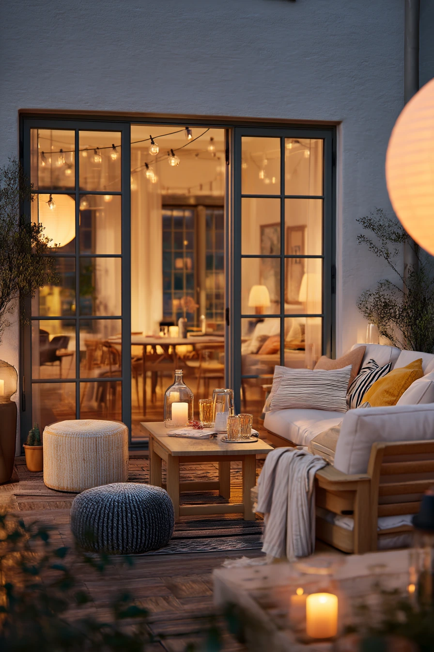 Evening Lights, Real Life
