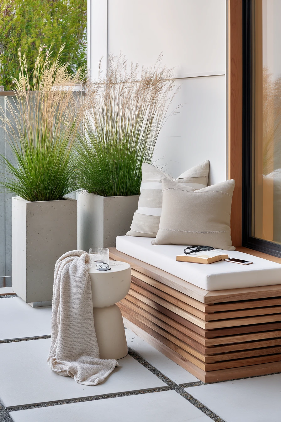 Minimal Patio, Warm Layers