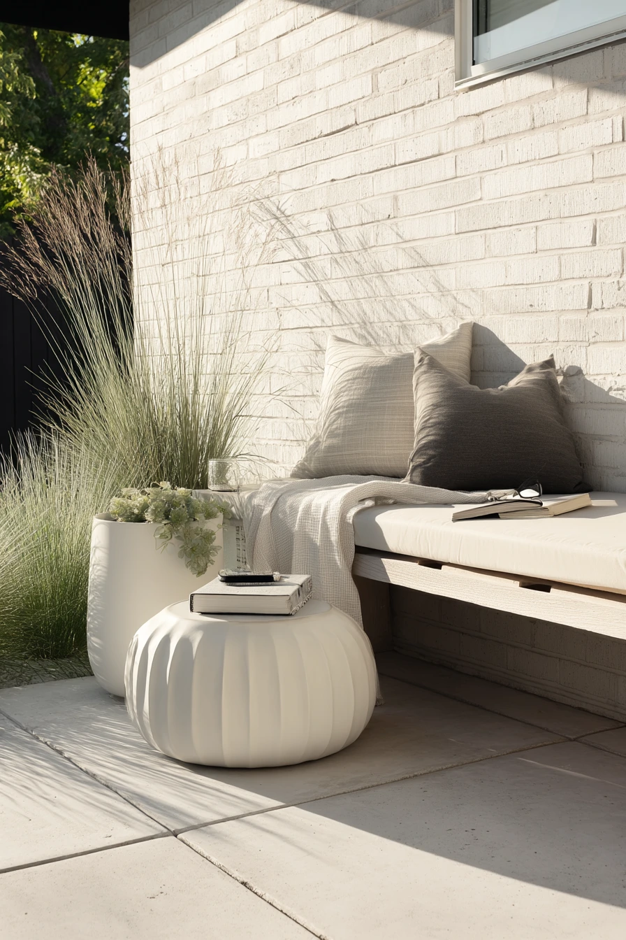 Minimal Patio, Warm Layers