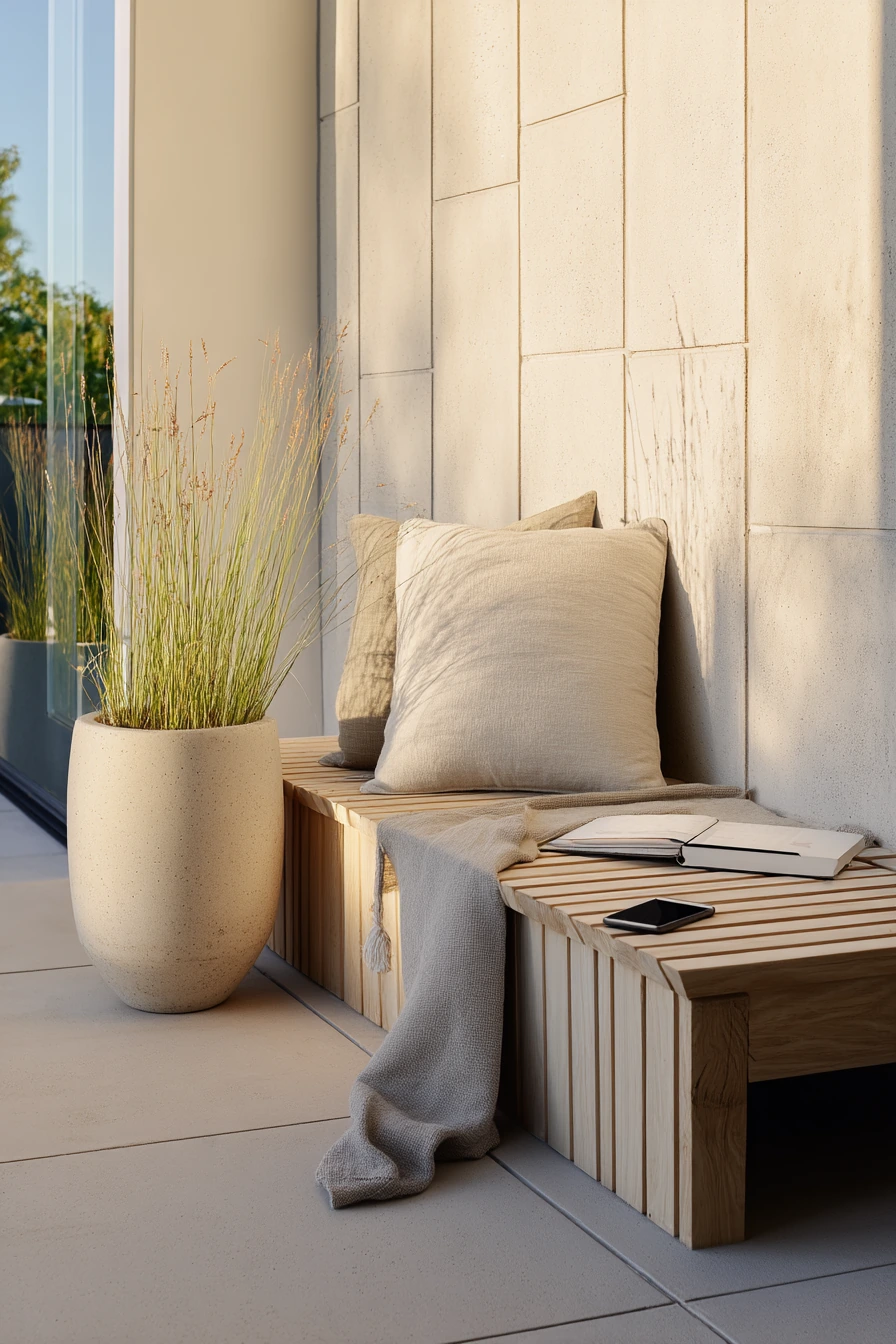 Minimal Patio, Warm Layers