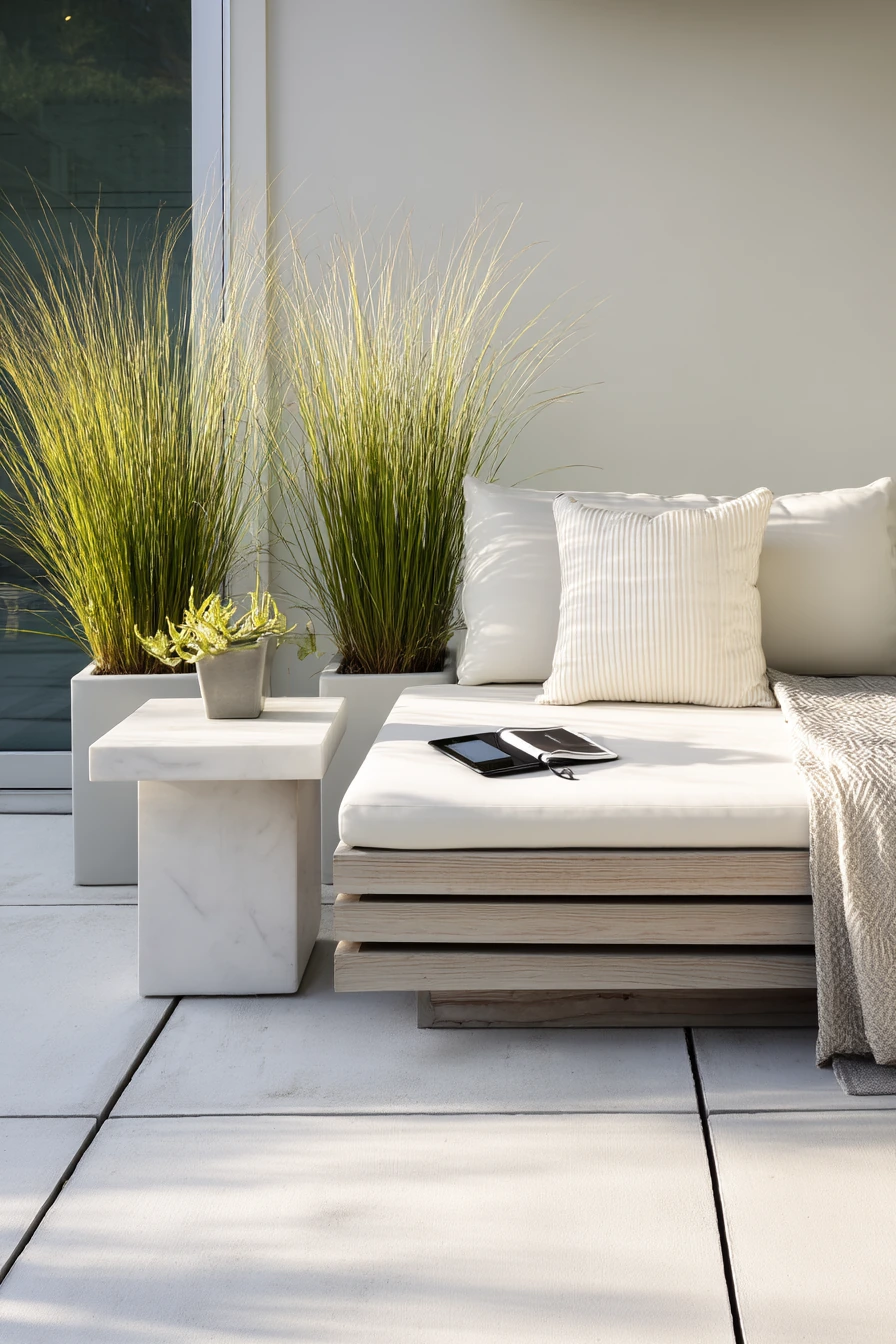 Minimal Patio, Warm Layers