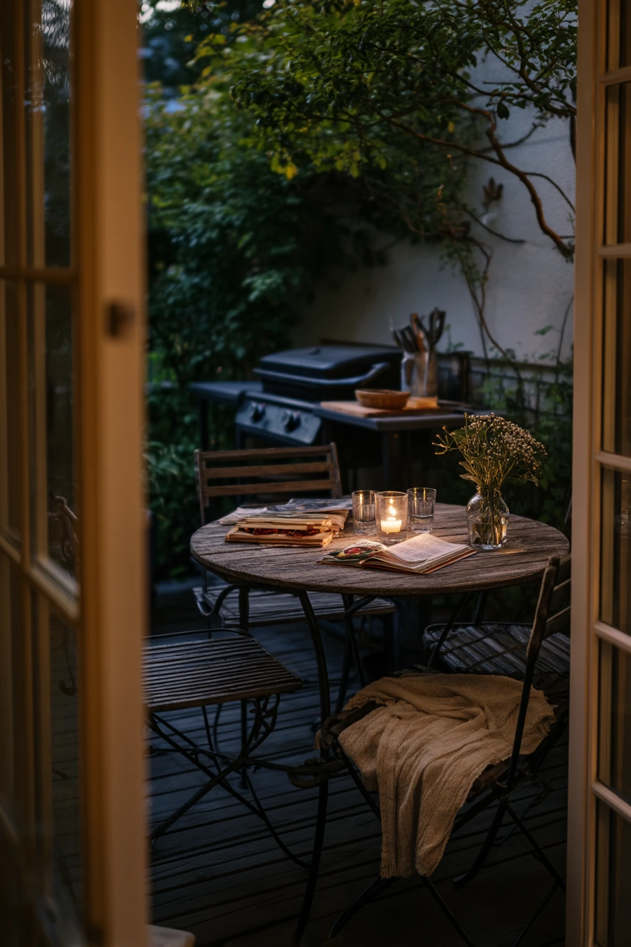 Dinner for Two Outside