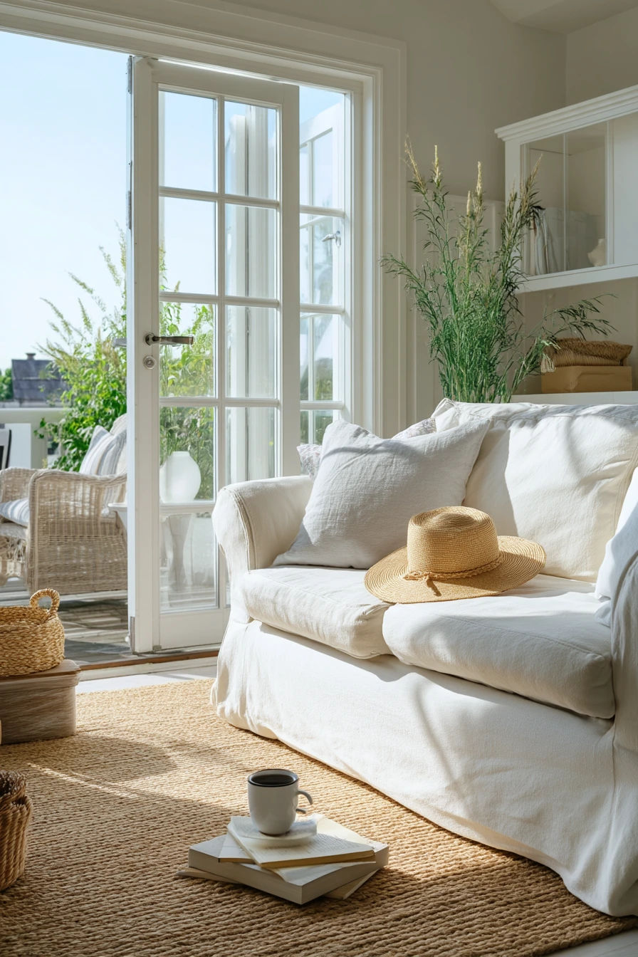 Coastal Patio Doors for Breezy Morning Coffee