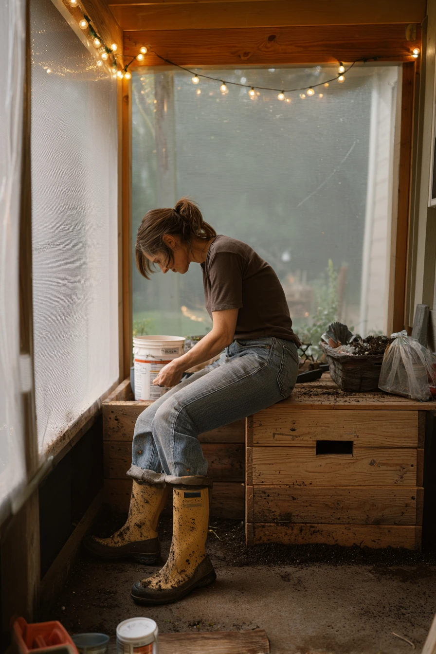 Budget DIY Screen Porch