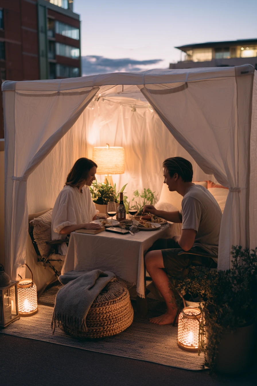 Renter-Friendly Temporary Enclosure