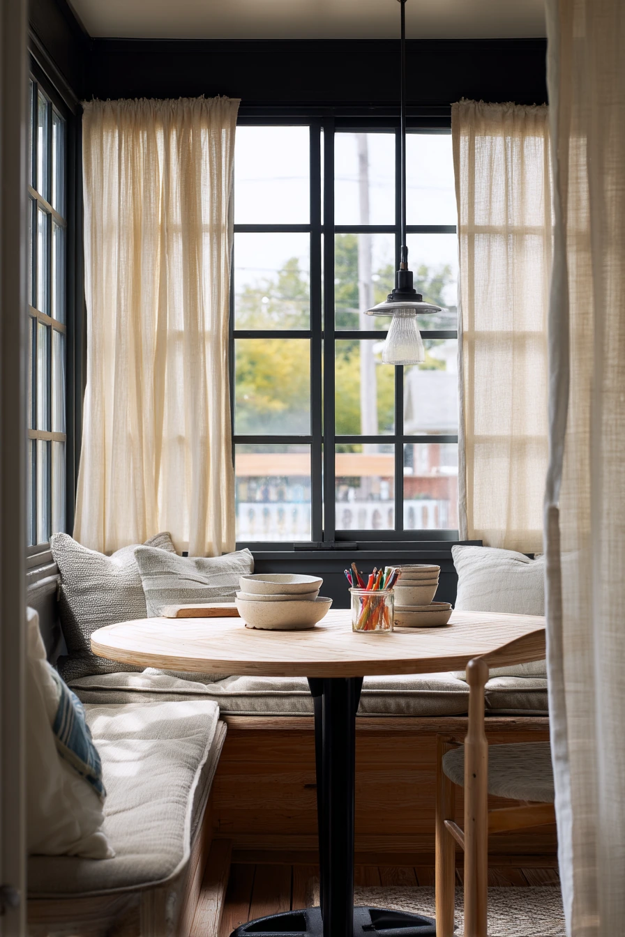 Indoor-Outdoor Dining Room