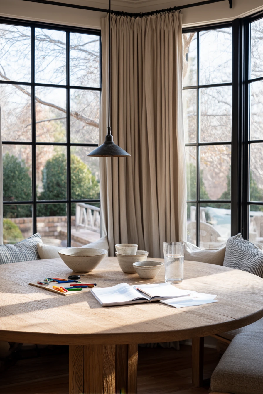 Indoor-Outdoor Dining Room