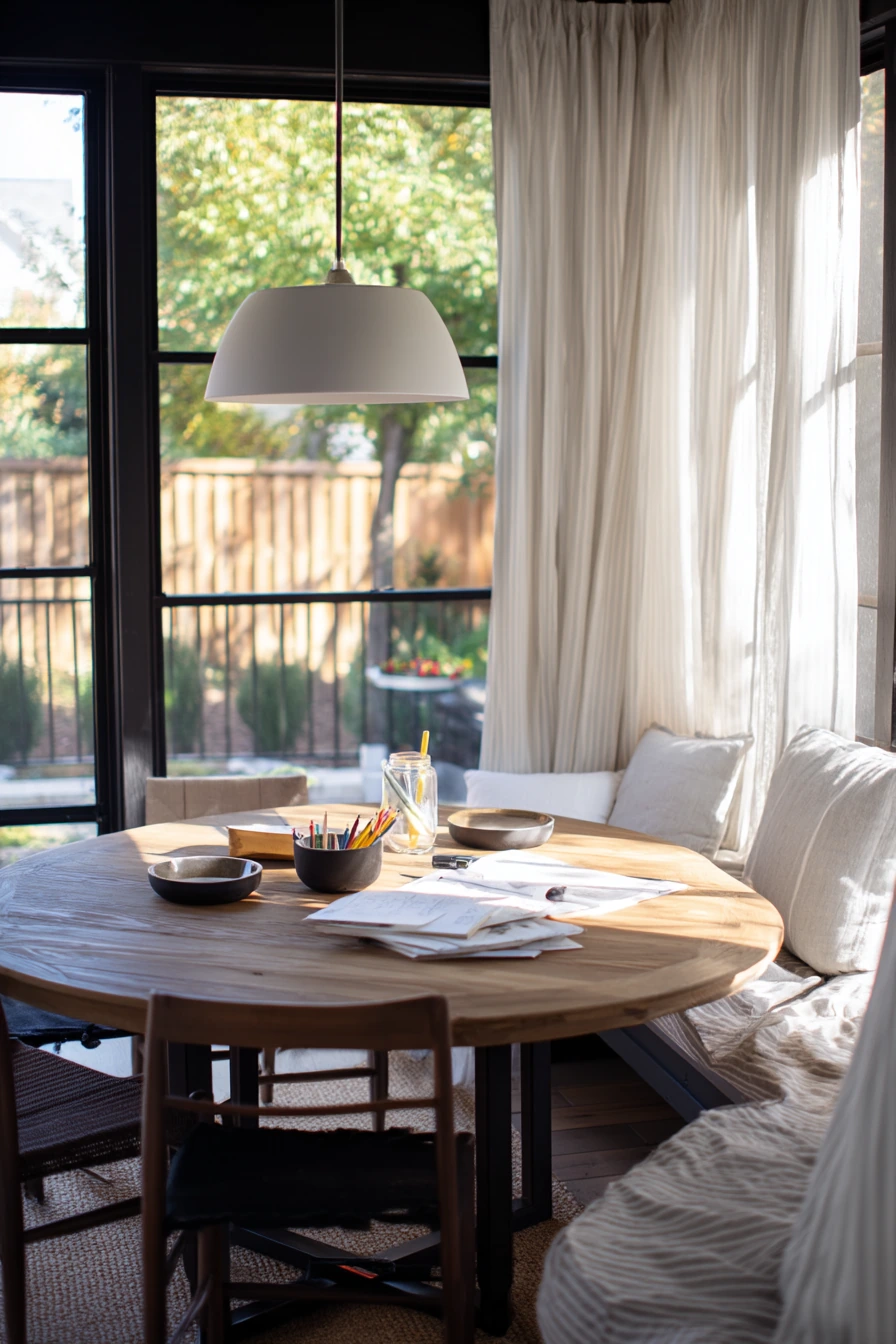 Indoor-Outdoor Dining Room