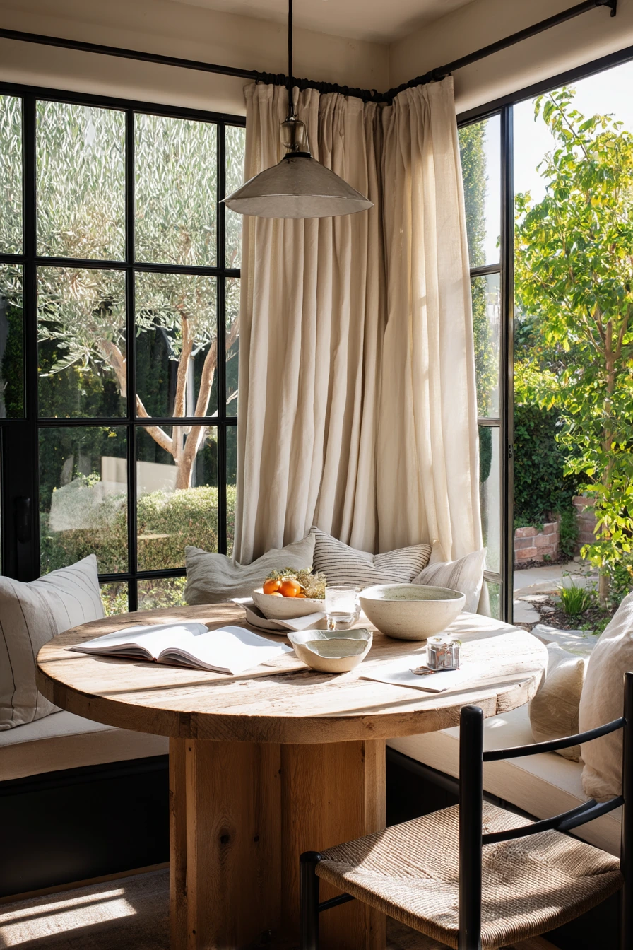 Indoor-Outdoor Dining Room