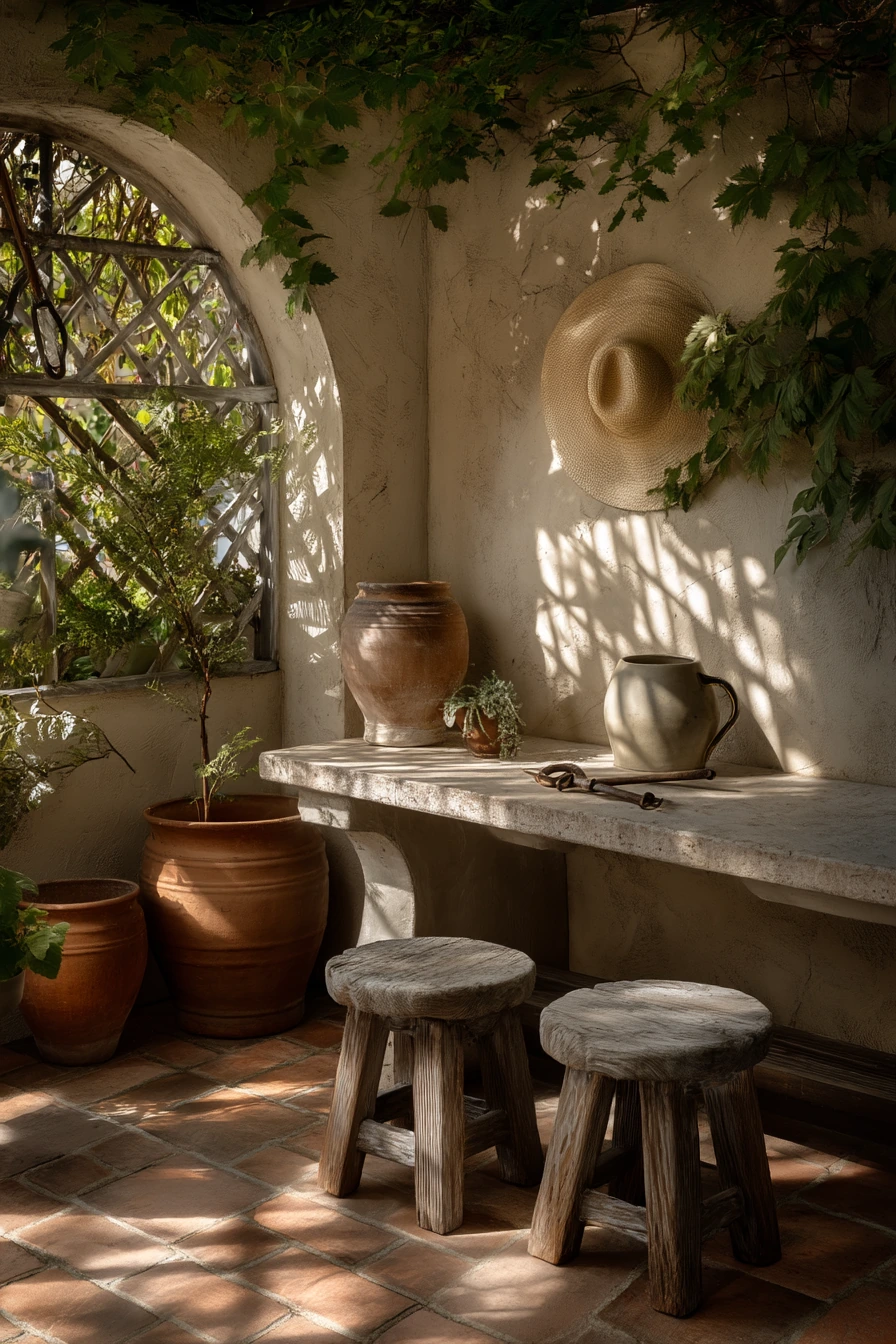 Mediterranean Garden Enclosure