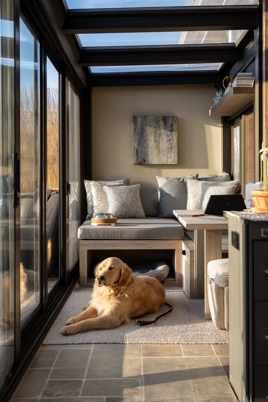 Pet-Proof Covered Patio