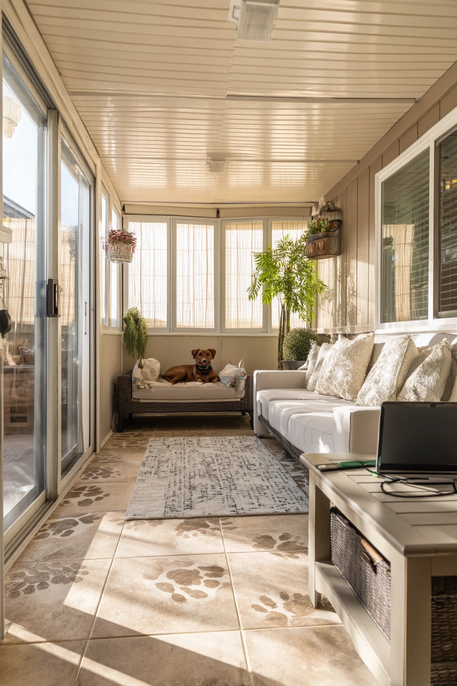Pet-Proof Covered Patio