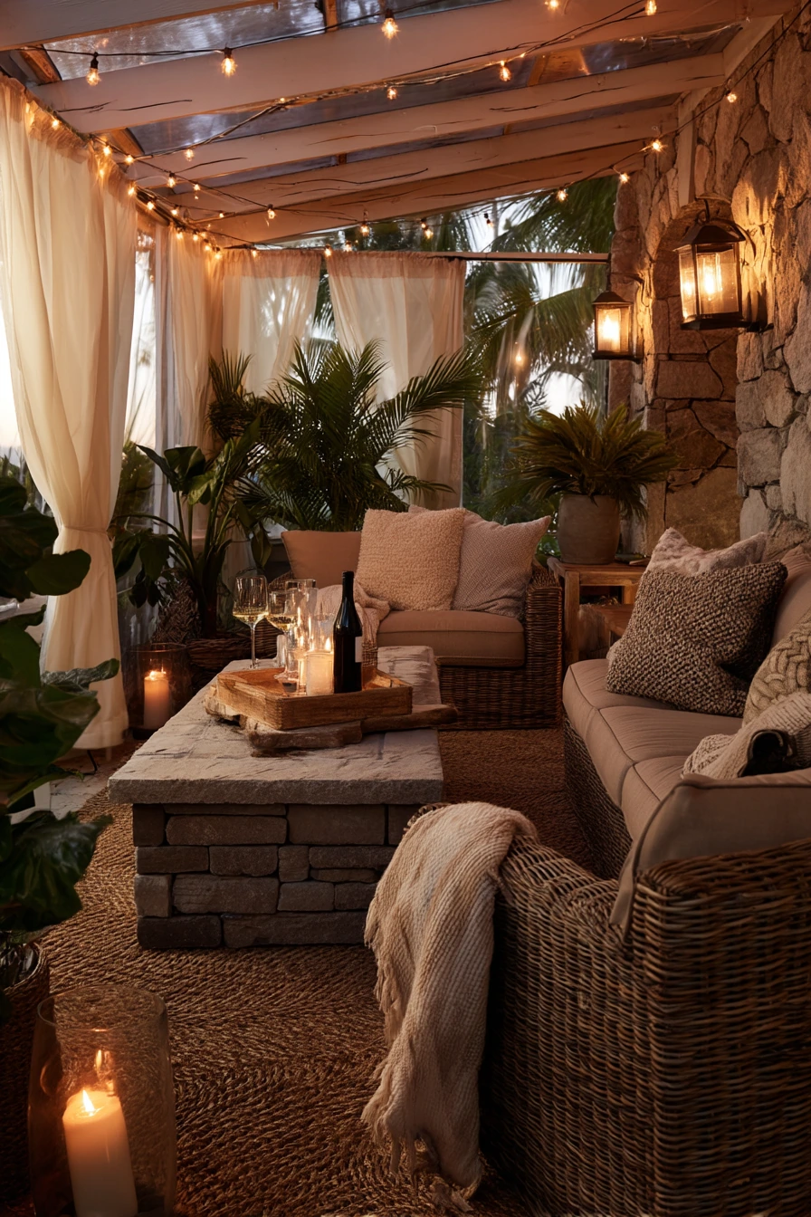 Evening Entertaining Lanai