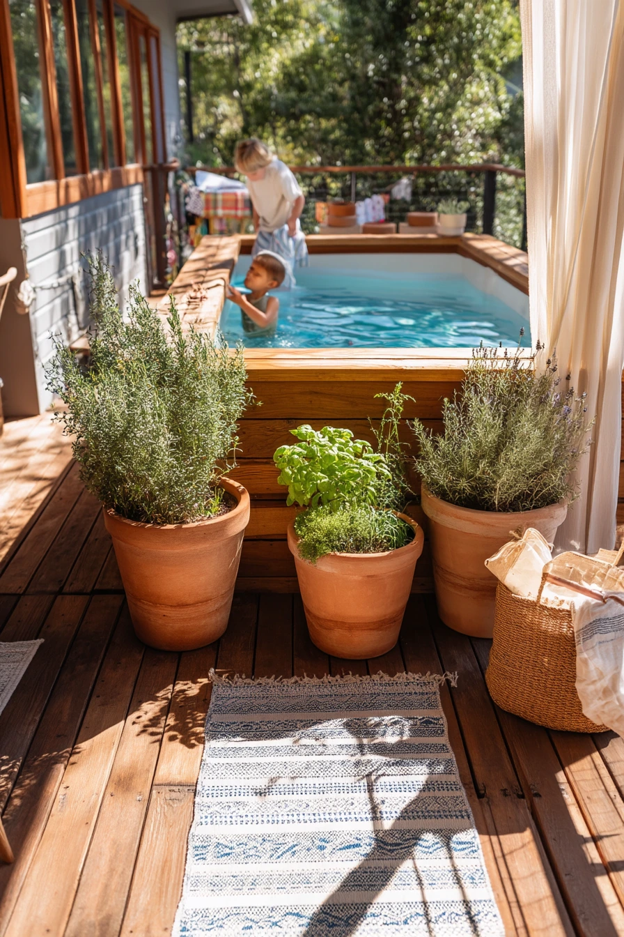 Renter-Friendly Pool Deck Layers