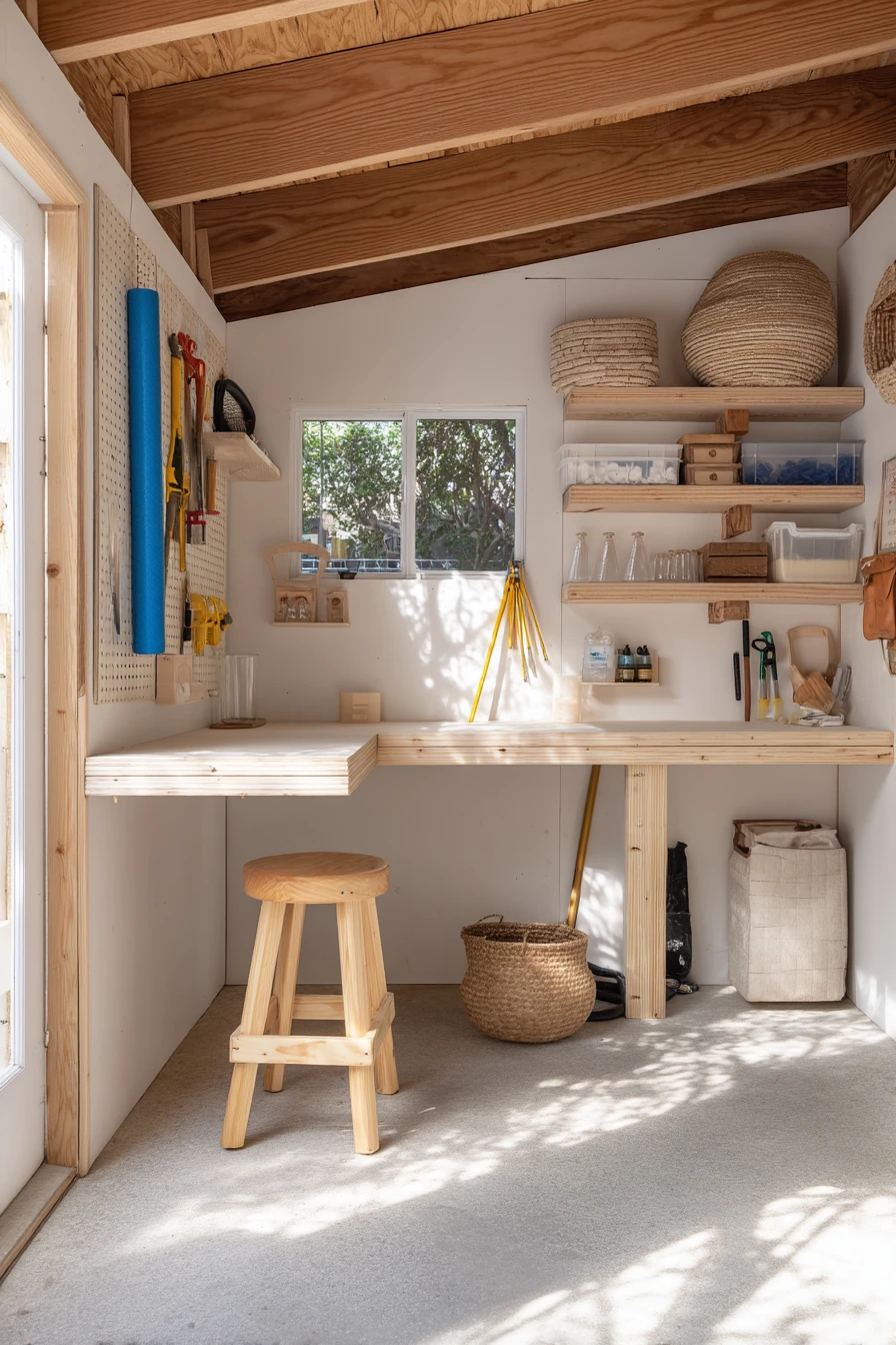 pool shed ideas