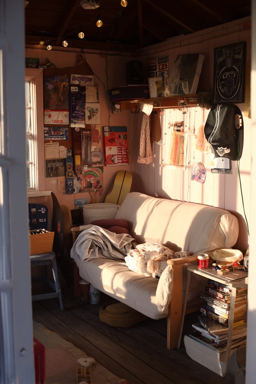 Teen Hangout Pool Shed