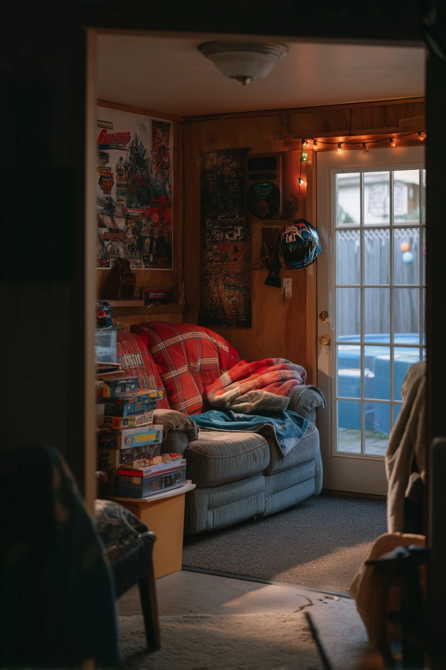 Teen Hangout Pool Shed