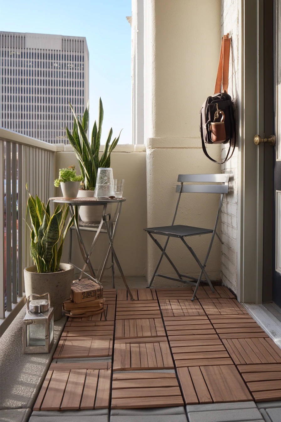 Renter-Friendly Outdoor Interlocking Tiles