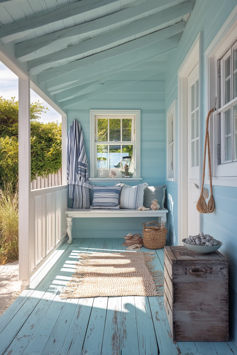 Coastal Blue Porch for Everyday Living
