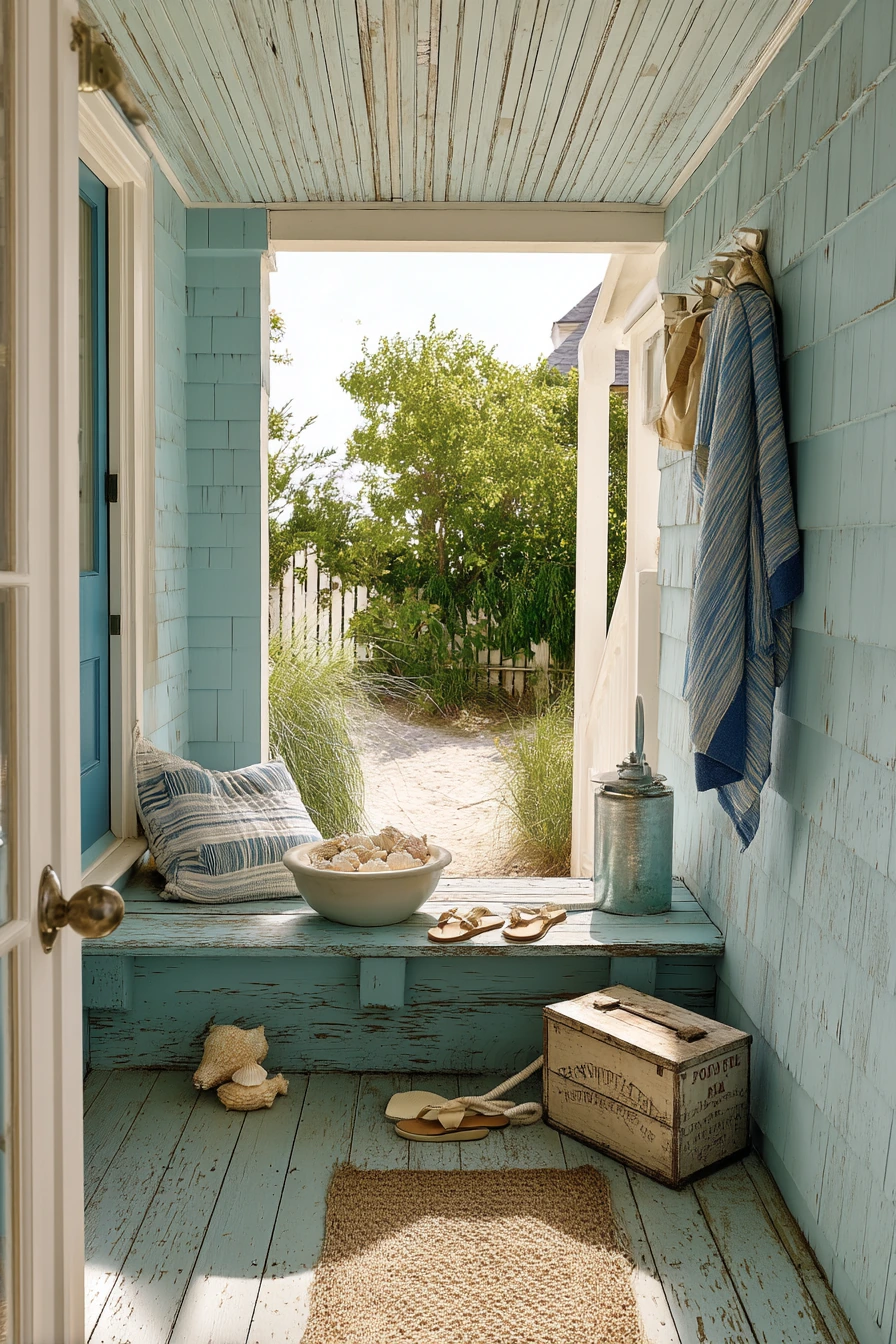 Coastal Blue Porch for Everyday Living