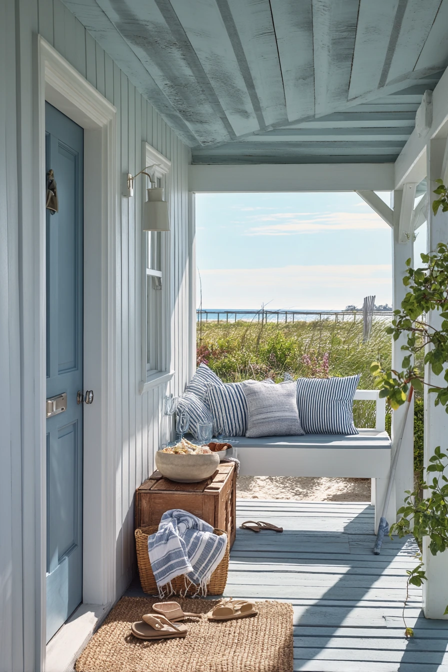 Coastal Blue Porch for Everyday Living