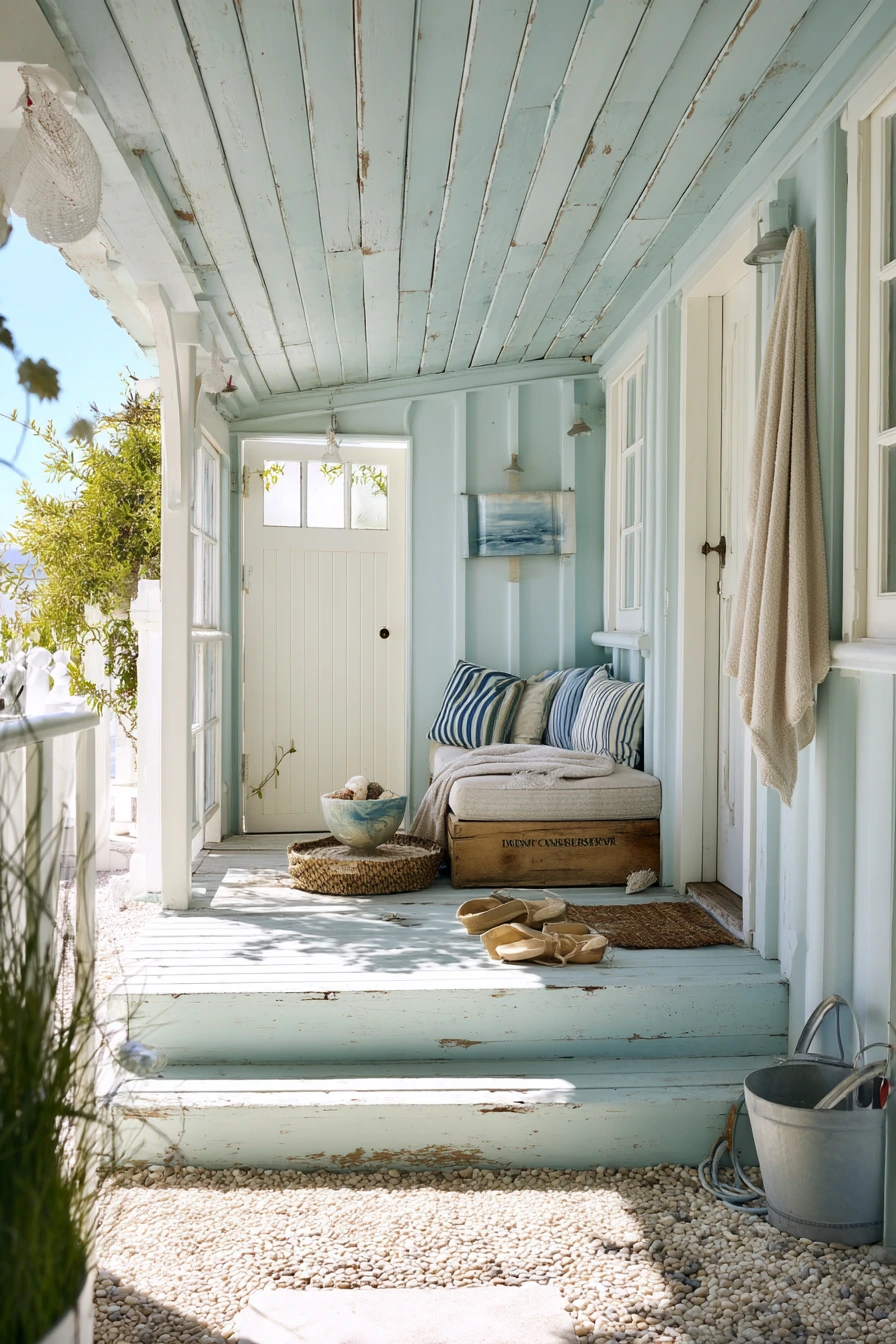 Coastal Blue Porch for Everyday Living