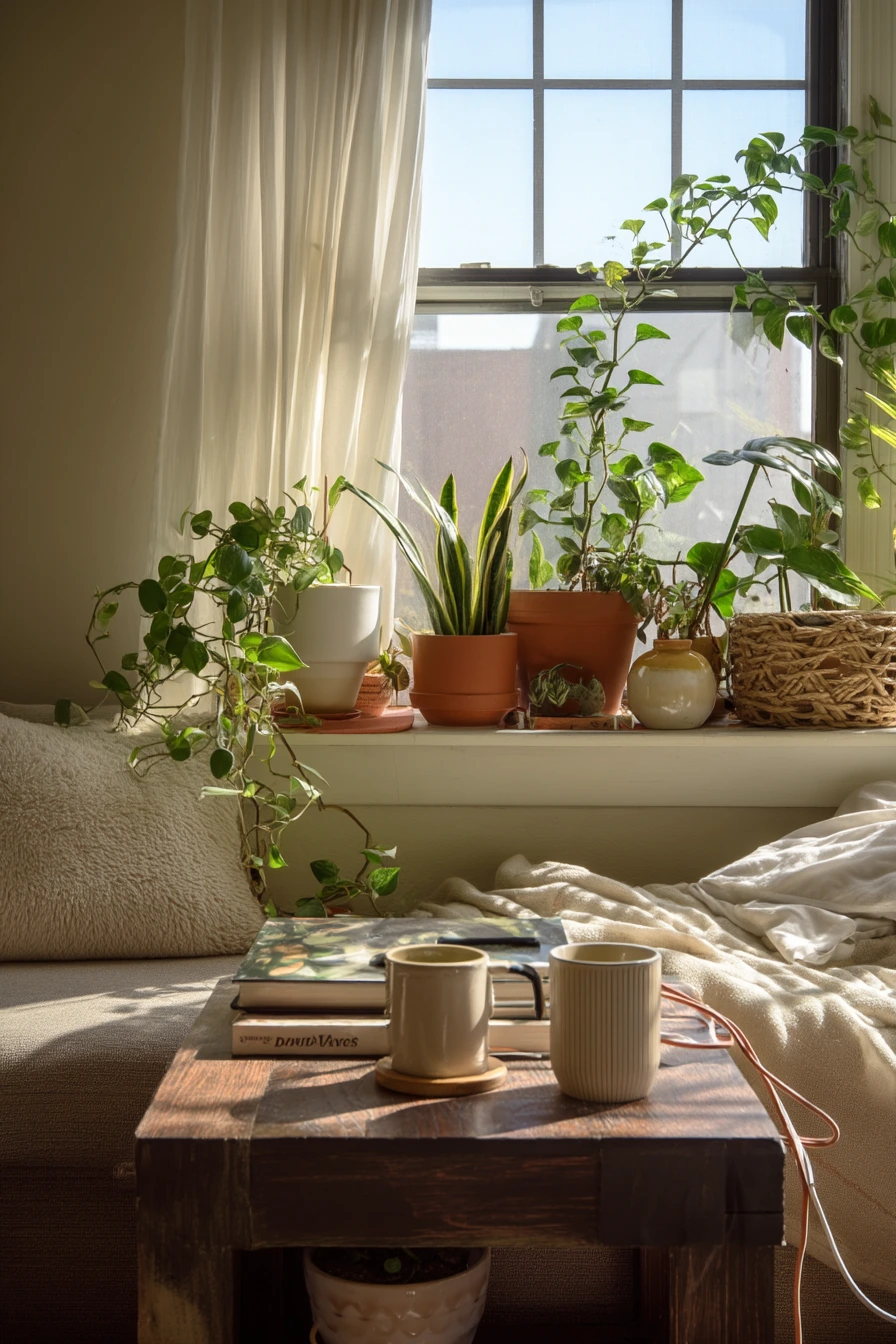 potted plant arrangement ideas