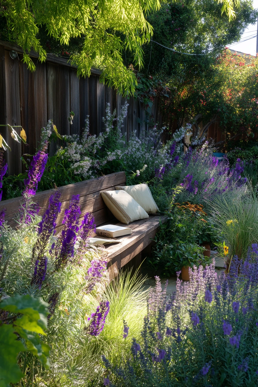 Pollinator Bed for a Sunny Side Yard